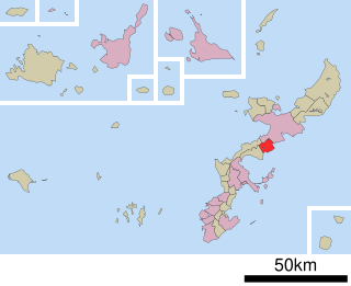 宜野座村位置図