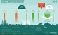 Globale Methanquellen und -senken (2016, Global Carbon Project)