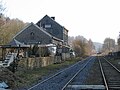 La gare de Dorinne-Durnal avant sa rénovation.