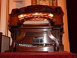 Original Wurlitzer organ in the Coleman Theatre