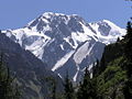 5.020 m visok Pik Talgar (Transili Alatau, Kazahstan)