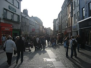 Sétálóutca Galwayben