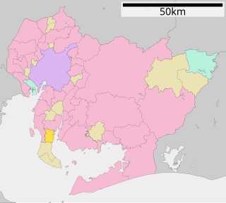 武豊町位置図