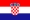 Kroatische Flagge