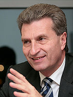 Ґюнтер Етінґер Günter Oettinger