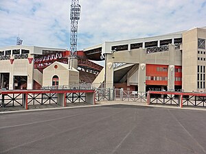 Eingang zur Süd- und Osttribüne