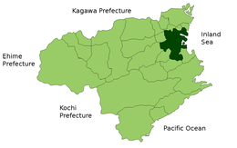 Tokushima – Mappa