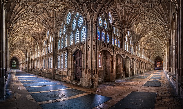 Cloisters of Gloucester Cathedral