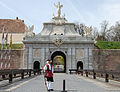 Troisième porte de la fortification - vue extérieure.