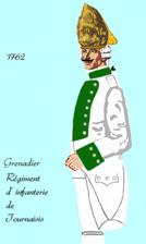 grenadier, de 1762 à 1767