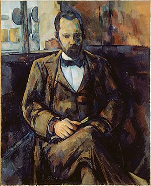 Portrait of Ambroise Vollard by Paul Cézanne