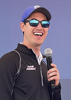 Joey Logano, vinnare av förarmästerskapet.