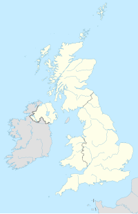 Mapa konturowa Wielkiej Brytanii, na dole nieco na prawo znajduje się punkt z opisem „Birmingham”