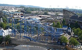 Een wildemuis-achtbaan in Hersheypark