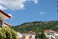 The Byzantine castle seen from the streets of Paramythia