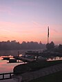 Relais nautique, au bout de l'allée des Etreindelles.