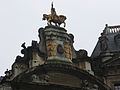 Belgique : statue de Charles Alexandre de Lorraine sur la Grand-Place de Bruxelles.