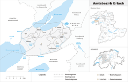 Erlach – Mappa