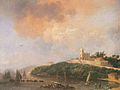 Vista di Outeiro, spiaggia e chiesa della Gloria (1817), Museo Castro Maya - Rio de Janeiro