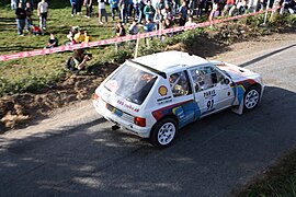 Lors du Rally de Galicia Histórico 2012.