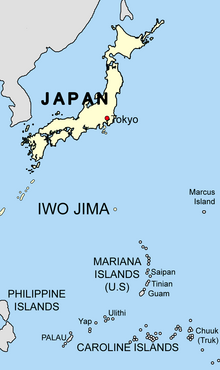 Location in Japan