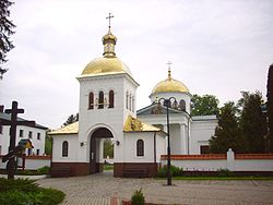 The orthodox monastery and church complex in Jabłeczna