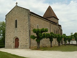 The church in Oradour