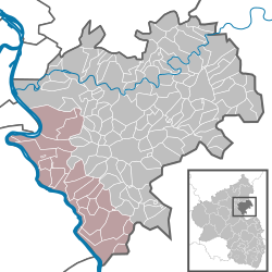 Verbandsgemeinde Loreley – Mappa