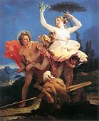 Apollo and Daphne by Tiepolo, c. 1744–45 (Louvre).