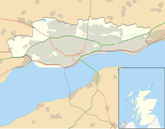 Camperdown is located in Dundee City council area