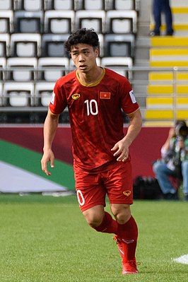 Công Phượng in 2019 als speler van Vietnam