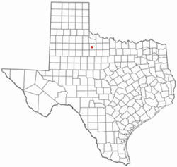 موقعیت Benjamin, Texas