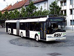 Solaris Urbino 18 v německém Reutlingenu