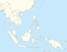 Peta memperlihatkan letak Taman Wisata Alam Bantimurung, Taman Nasional Bantimurung-Bulusaraung