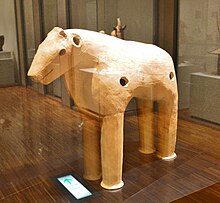 Cow-shaped haniwa