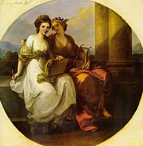 La Poésie et la Musique (1782), Londres, collection particulière.