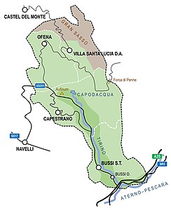 Mappa della Valle