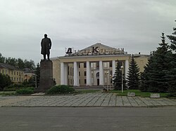 Lenina Square in Slantsy