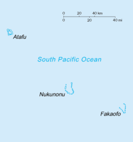 Tokelau - Mappa