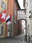 Verbindungsbrücke zwischen Rat- und Amtshaus