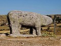 Cogotas II. A granite verraco near Mingorria