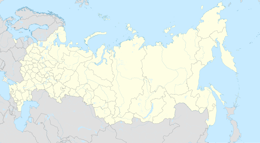 2003 Russian First Division is located in Russia