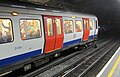 S8 Stock treinstel op Euston Square station.