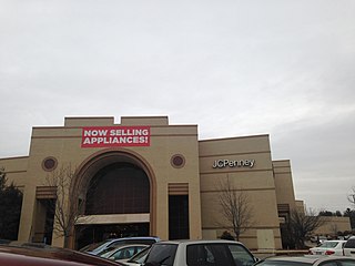 The exterior of JCPenney in the Solomon Pond Mall in 2016 which is now selling appliances, JCPenney stopped selling appliances in 2019