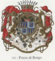 Blason famille Pozzo di Borgo (branche ducale)