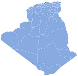 Boumerdès – Localizzazione