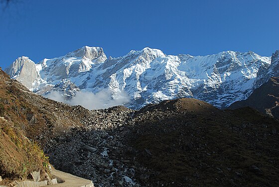 The Kedarnath range