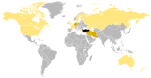 Description de l'image Kurdish Diaspora.svg.