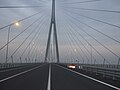 Road surface on the bridge.