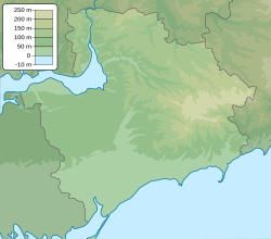 Enerhodar is located in Zaporizhzhia Oblast